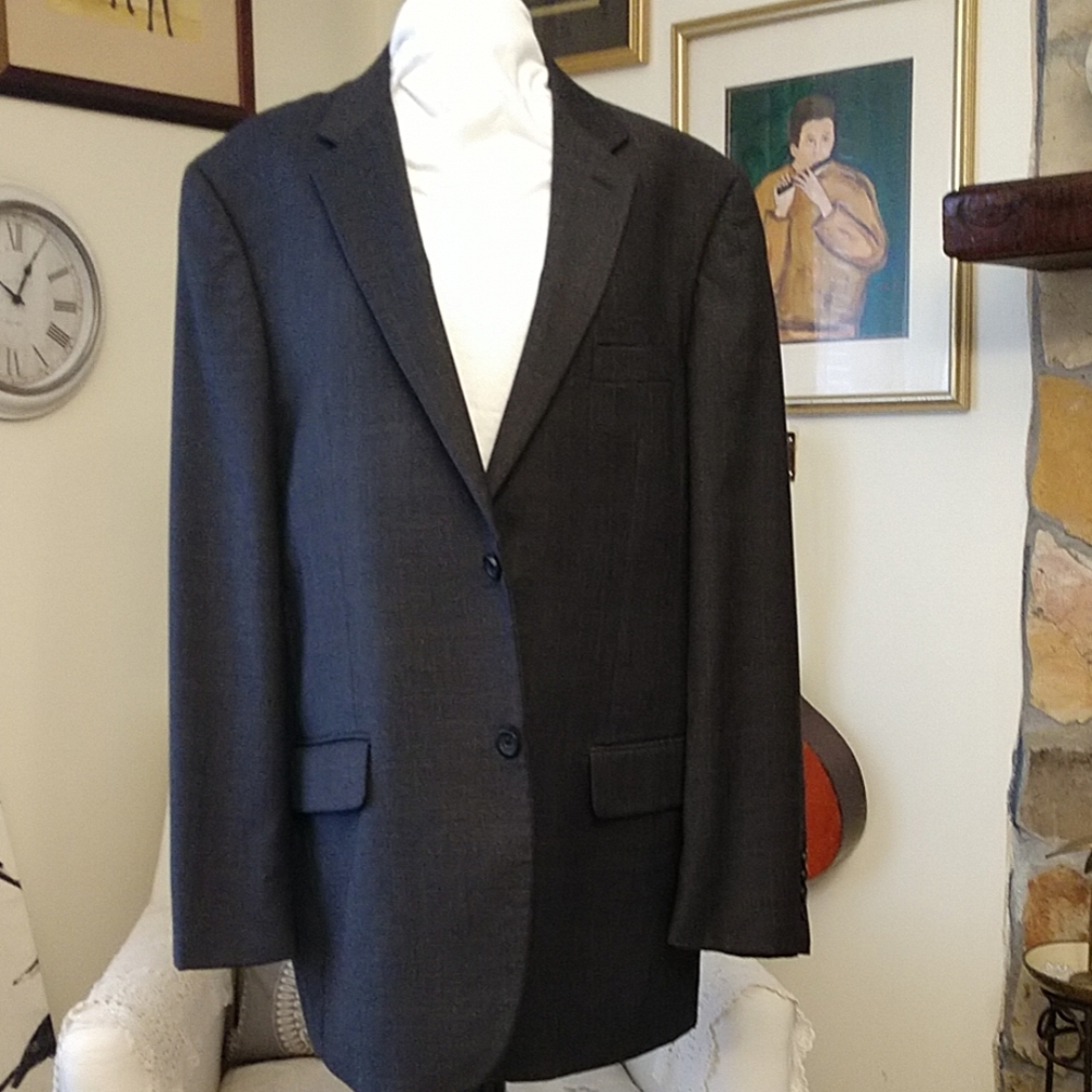 002 Men's Suit Joseph & Feiss 44L W38